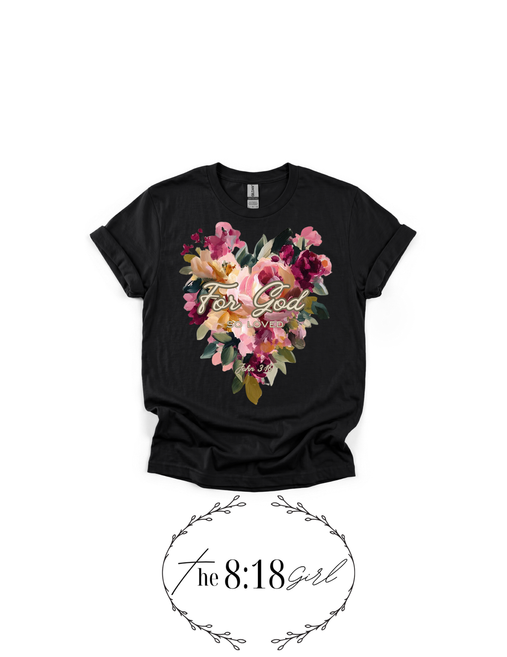 John 3:16 Short Sleeve T-Shirt