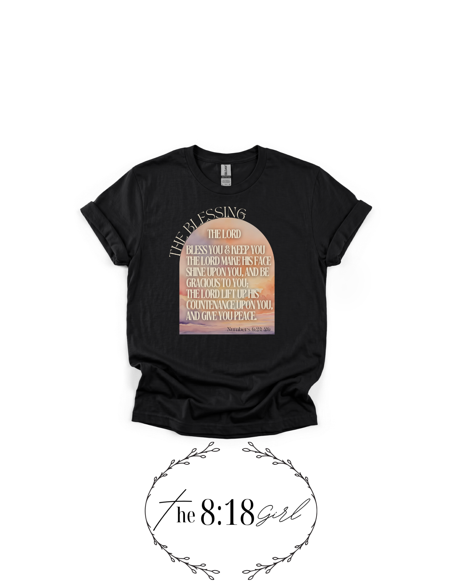 Numbers 6:24-26 Short Sleeve T-Shirt