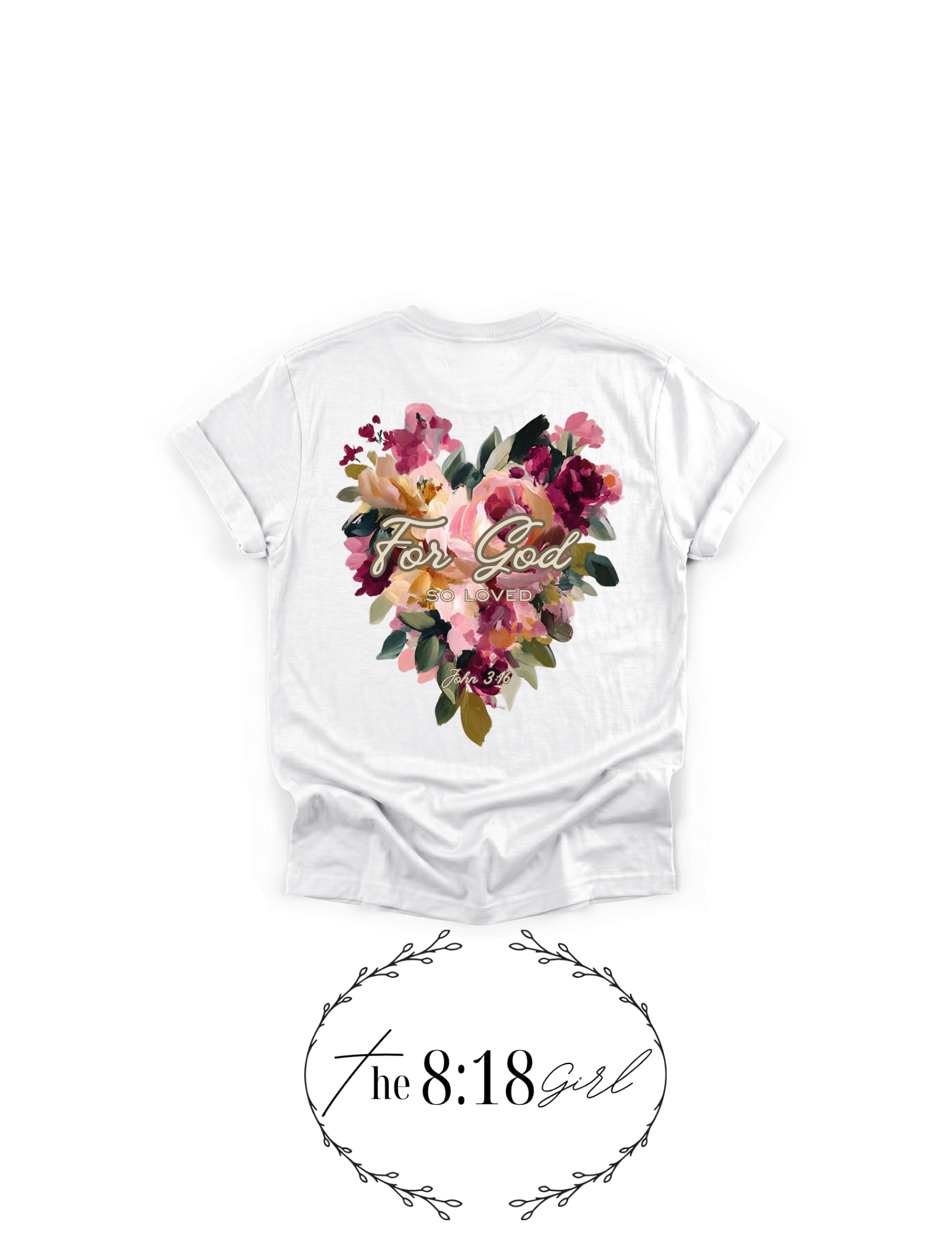 John 3:16 Short Sleeve T-Shirt
