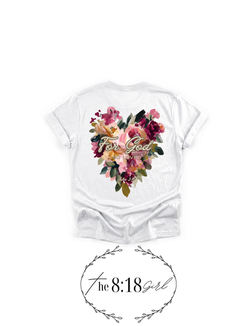 John 3:16 Short Sleeve T-Shirt