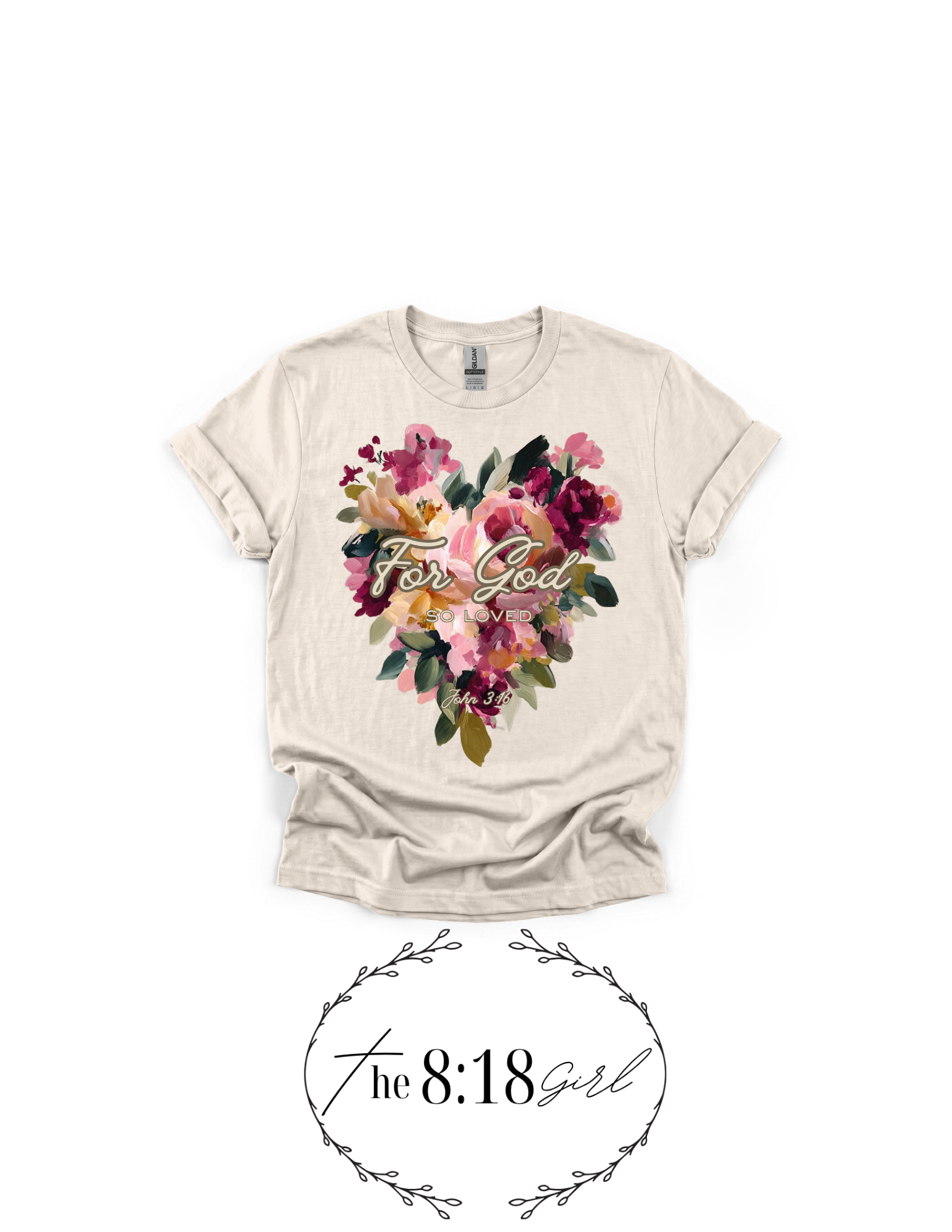 John 3:16 Short Sleeve T-Shirt
